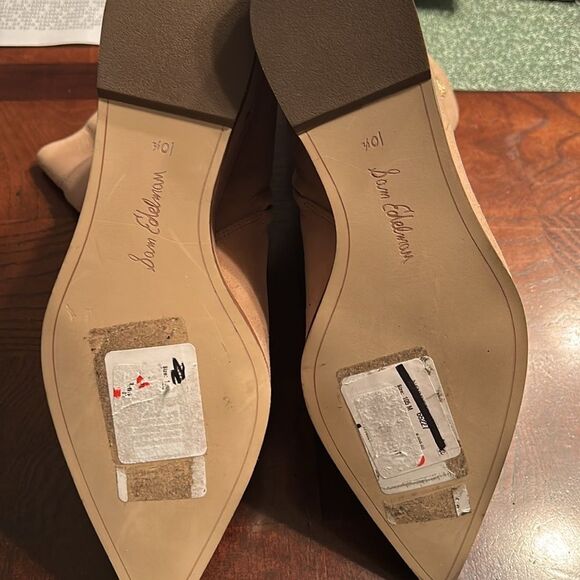 Sam Edelman Tan Leather Suede Ankle Boots(Size 10.5M) - Picture 5 of 14